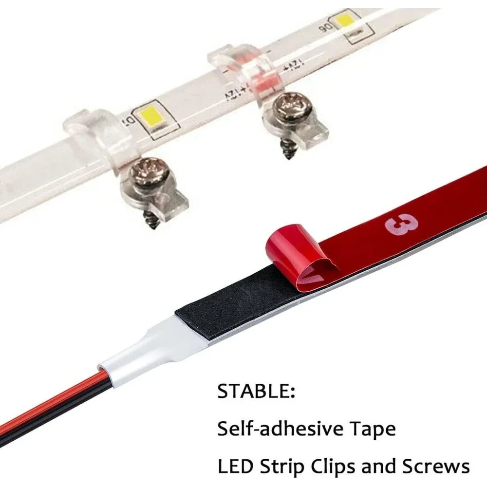 Blue LED Boat Strip Lights, 32.8FT Marine Pontoon Led Lights, Waterproof Boat
